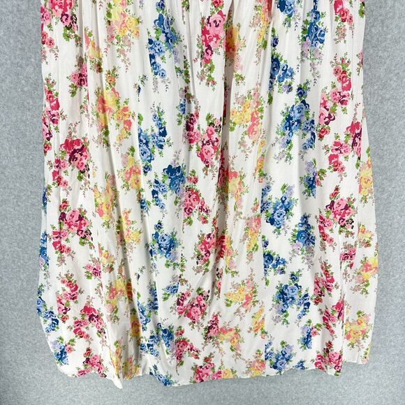 Seraphine Maternity Dress Womens 16 Floral Smocked Nursing Midi Spring Summer - Picture 3 of 16